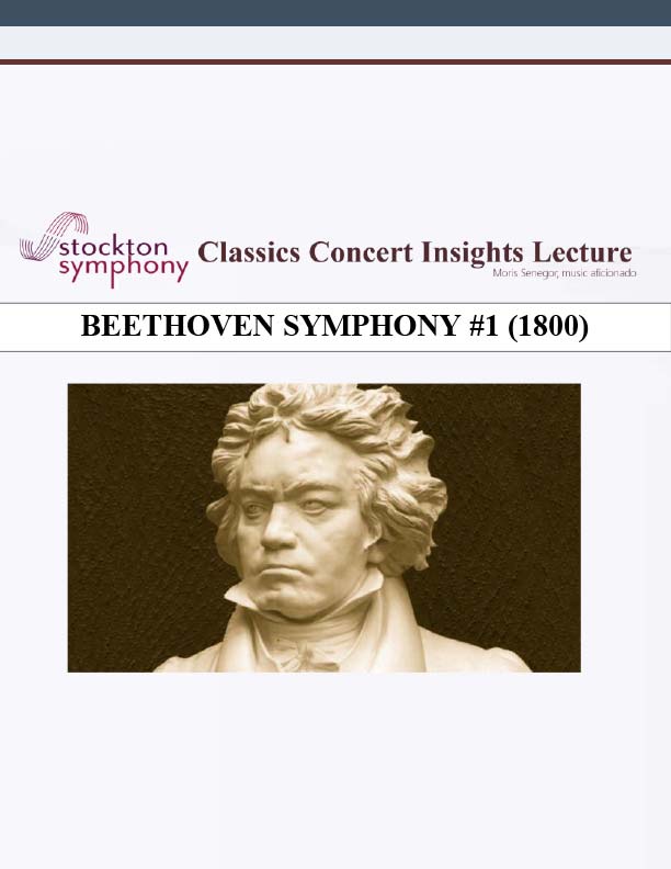 Beethoven Symphony No1 1800