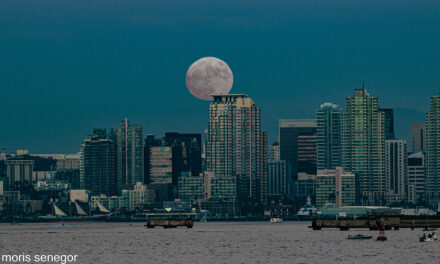 MOON RISE IN SAN DIEGO, A CHALLENGE